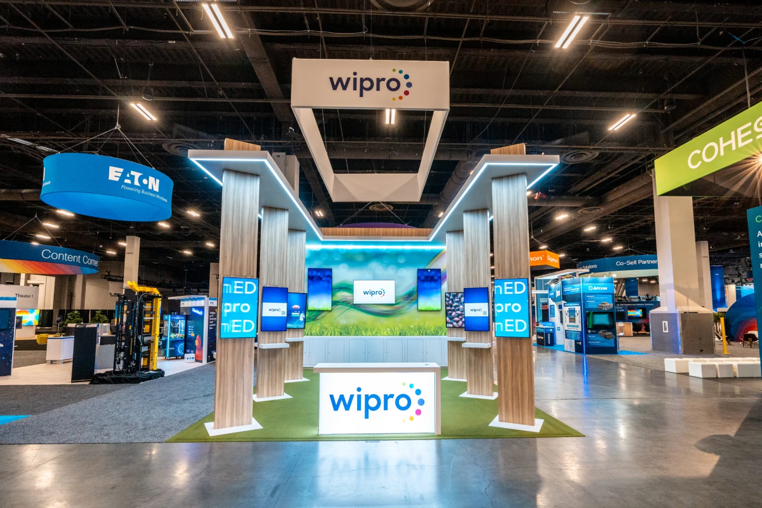 Wipro Tradeshow Display