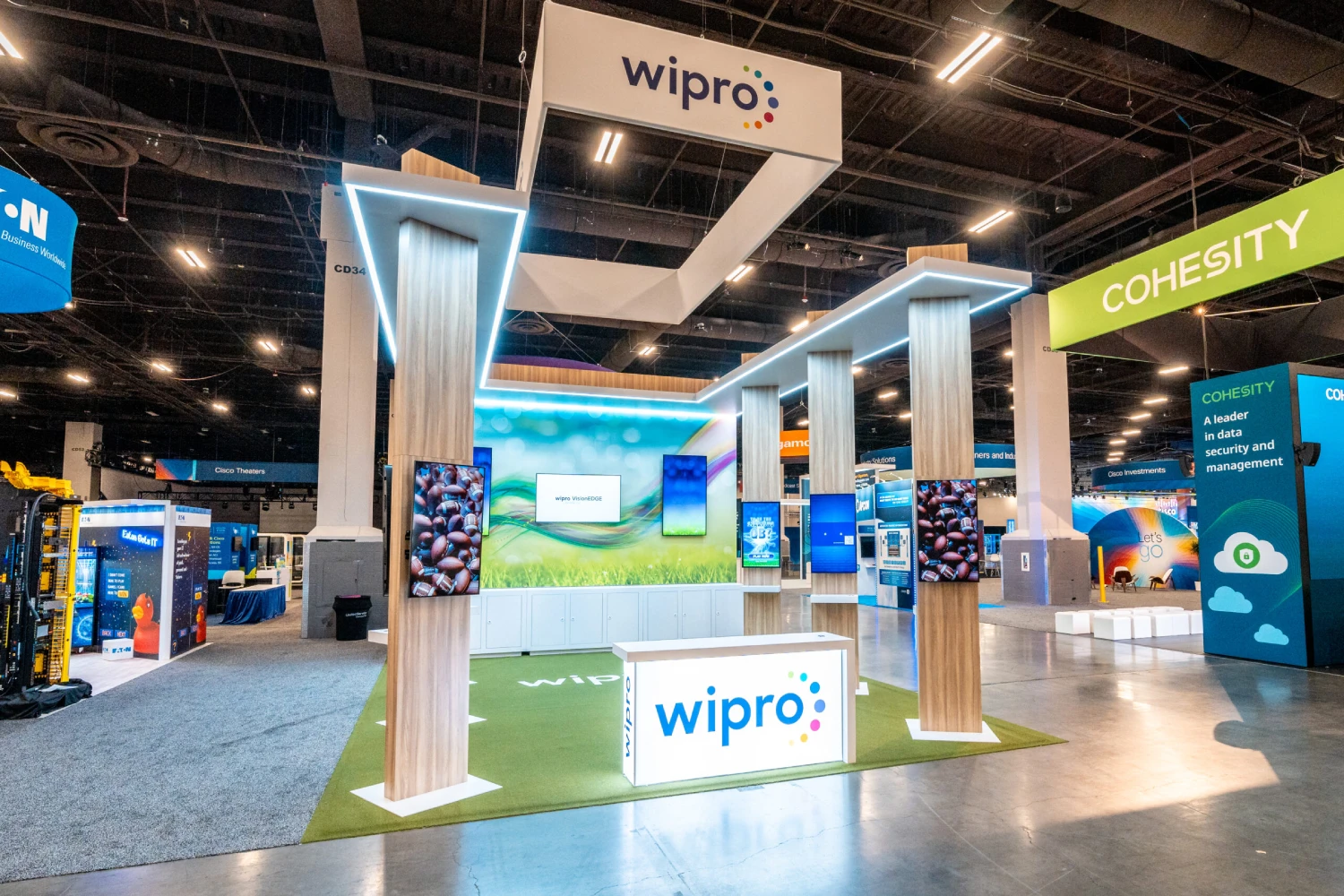 Wipro Tradeshow Display